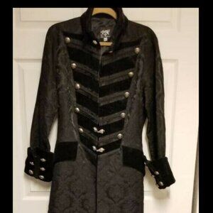 Shrine Black Forest Coat Women’s Small Gothic Steampunk